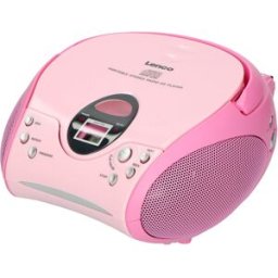 Rádio Portátil SCD 24 c/ CD, CD-R/ RW (Rosa) - LENCO