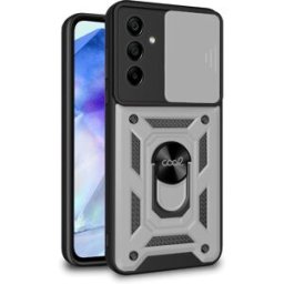 Capa p/ Samsung A556 Galaxy A55 5G Hard Ring (Prata) - COOL
