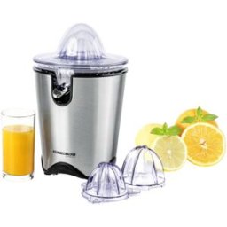 Espremedor de Citrinos Elétrico ZP 60/E 100W (Preto/Inox) - ROMMELSBACHER