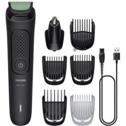 Aparador de Barba "7-EM-1" All-in-One Trimmer 3000 Series (Preto) - PHILIPS
