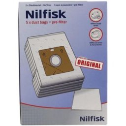 Nilfisk Pack 5x Sacos de Aspirador 78602600 - NELFISH