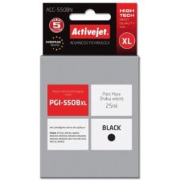 Tinteiro Compatível PGI-550Bk Canon (Preto) - ACTIVEJET