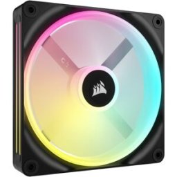 Ventoinha 140mm iCUE Link QX140 RGB 2000RPM 4 Pinos PWM Preta (Expansion Kit) - CORSAIR