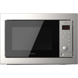 Microondas de Encastre GrandHeat 2500 Built-In Steel 900W 25L (Prateado) - CECOTEC