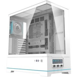 Caixa ATX DY451 PRO + 1 Ventoinha (Branco) - DARKFLASH