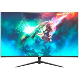 Monitor Curvo 24" NXM24CRV01 Full HD LED (Preto) - NILOX