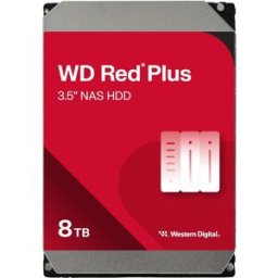 Disco Rígido 3,5" NAS Red Plus 8TB 5640RPM 25 MB Serial ATA III - WESTERN DIGITAL