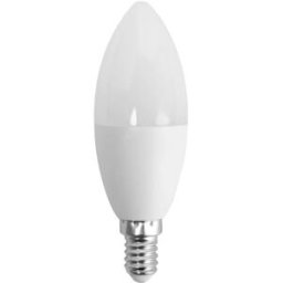 FOREVER LIGHT Lampada LED Opalina 220V E14 9W Branco Q. 3000K 840Lm