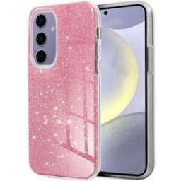 Capa p/ Samsung S921 Galaxy S24 / S25 Glitter Rosa - COOL