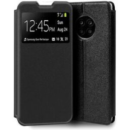 Capa Flip Cover p/ Huawei Honor 50 Lite / Nova 8i (Smooth Black) - COOL