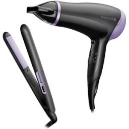 Pack Secador de Cabelo + Alisador de Cabelo D3016GP Style Essentials Gift Set - REMINGTON