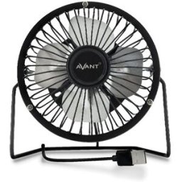 AVANTCONNECT Mini Ventoinha USB AV7705 4" 3W (Preto) - AVANT
