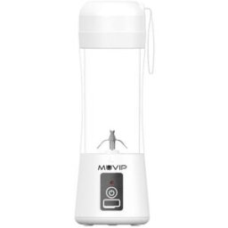 Liquidificadora Portátil 60W 380ml (Branco) - MUVIP