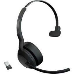 Auscultadores Evolve 2 55 Escritório/Call Center Bluetooth (Preto) - JABRA