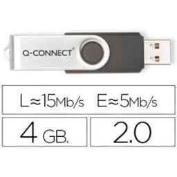 Pen Drive USB Flash 4GB - Q-CONNECT