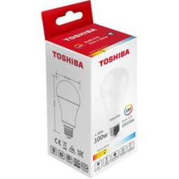Lâmpada LED A70 E27 15W 3000K - TOSHIBA