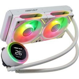 Water Cooler ARGB 120mm XWC-240 PRO (Branco) - KEEP OUT