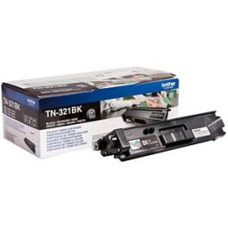 Brother TN-321BK Toner a laser 2500páginas Preto tóner e tinteiro a laser