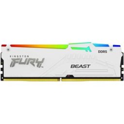 Memória RAM DIMM Fury Beast RGB 32GB (1x32GB) DDR5-5600MHz (AMD Expo/Intel XMP) CL36 - KINGSTON