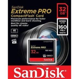 Cartão de Memória Extreme Pro CF 32GB - SANDISK