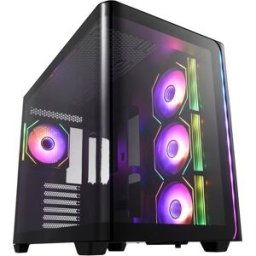 FSP Group Caixa ATX M580 Tempered Glass ARGB (Preto) - FSP