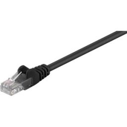 Cabo UTP RJ45 CAT5e 8 Pinos Preto (1,5 mts) - GOOBAY