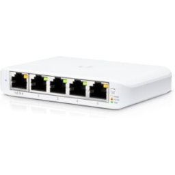 Switch USW Flex Mini 5 Portas Gigabit Managed PoE - UBIQUITI
