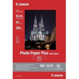 Papel Fotográfico Plus 10x15cm (50 Folhas) - CANON