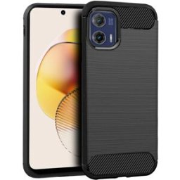 Capa p/ Motorola Moto G73 5G Carbono (Preto) - COOL