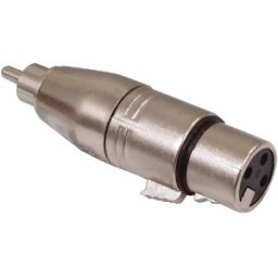 Ficha Adaptadora Canon Femea - RCA Macho