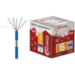 Bobine Cabo UTP Rigido CAT6 LSZH COBRE (305 mts) - NIMO