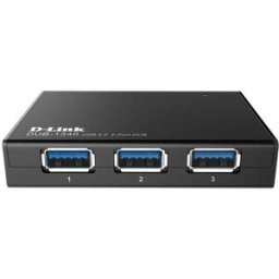 Hub de Interface USB Preto (4 portas) - D-LINK