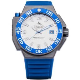 Relógio Analógico SM129S-TTBNBL 46MM (Cinzento) - STRUMENTO MARINO