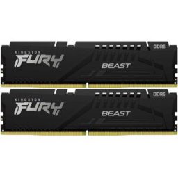 Memória RAM FURY Beast 64GB (2x32GB) DDR5 5600MT/s CL36 - KINGSTON