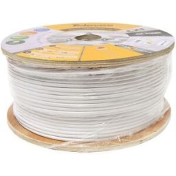 Bobine Cabo Coaxial ITED4 Cobre T100plus, 16RtC Branco (250 mts) - TELEVES