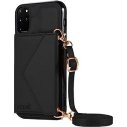 Capa Samsung G985 Galaxy S20 Plus Carteira Pendente (Preta) - COOL