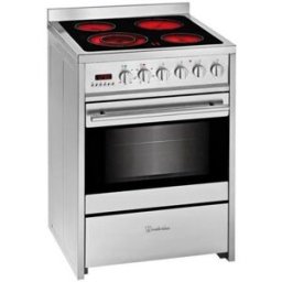 Fogão Elétrico 60x60cm c/ Vitrocerãmica 4 Zoans FE. CL. A - E611X - MEIRELES