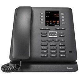 Siemens Telefone Analógico c/ Fios (Rede Fixa) Maxwell C Preto - GIGASET