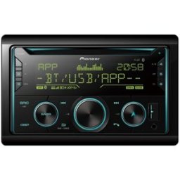 Auto Rádio CD 2DIN RDS AM/FM 4x 50W MOSFET USB/AUX/BLUETOOTH - Pioneer