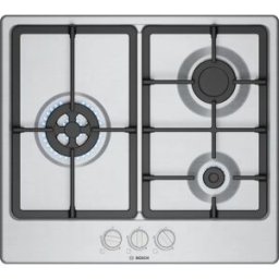 Placa a Gás 4 Bocas Série 4 PGC6B5K90 (Inox) - BOSCH