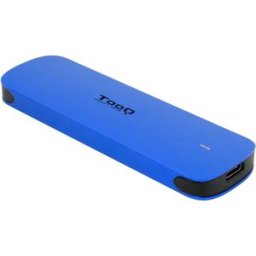 Caixa Externa p/ Discos Rígidos SSD M.2 NGFF/NVMe (Azul) - TOOQ