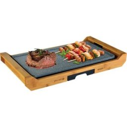 Grelhador Elétrico c/ Bandeja de Bambu 2200W - SOGO