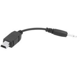 Cabo Adaptador de Alimentação Jack 2,5mm Macho Mono - miniUSB Macho