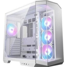 Caixa ATX MAG Pano 100R PZ ARGB Tempered Glass (Branco) - MSI