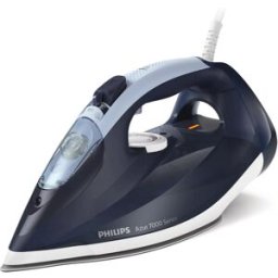 Ferro de Engomar a Seco e a Vapor DST7030/20 c/ Base SteamGlide Plus 2800W (Azul) - PHILIPS