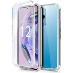 Capa Silicone 3D Frontal/Traseira p/ Xiaomi Redmi Note 12 Pro Plus 5G (Transparente) - COOL