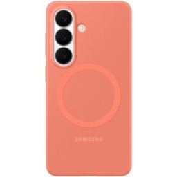 Capa Magnética de Siilicone p/ Galaxy S26 (Vermelho Coral) - SAMSUNG