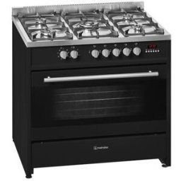 Fogão a Gás 5 Zonas (90x60 cm) AE. FE. WOK - E911BL - MEIRELES