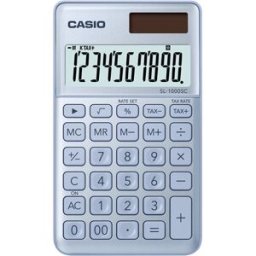 Calculadora de Bolso 10 Digitos (Azul) - CASIO