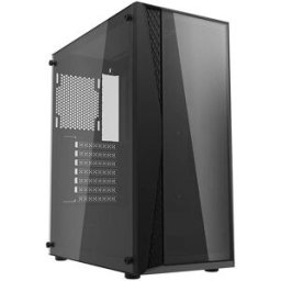 Caixa ATX DK352 Plus + 4 Ventoinhas RGB (Preto) - DARKFLASH